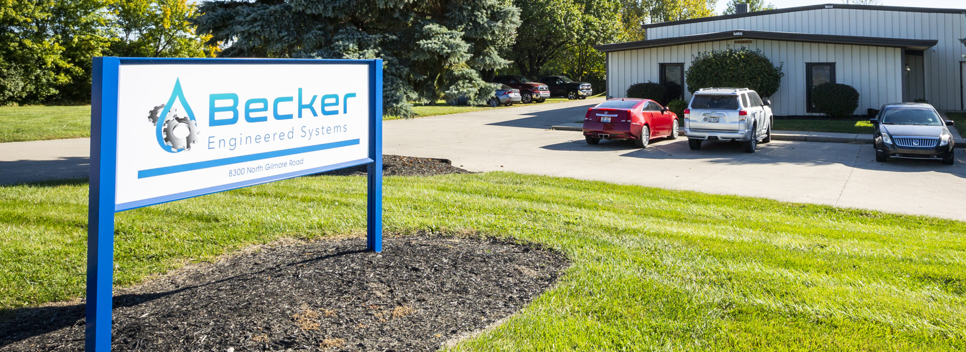 Becker company sign